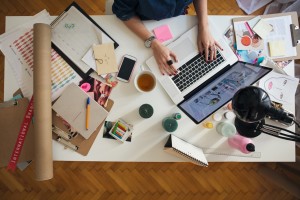 entrepreneur Working at Her Laptop