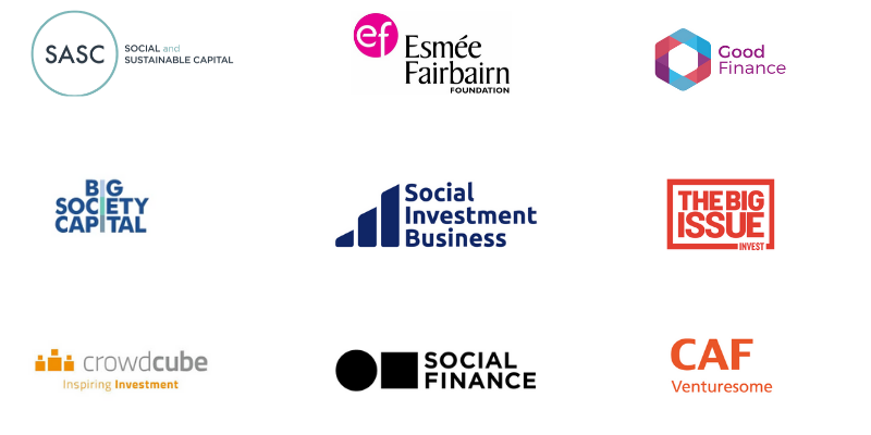 Social investment logos