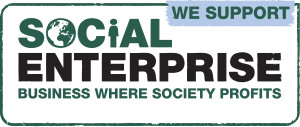 We support social enterprise SEUK membership badge