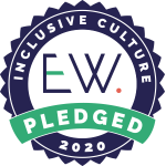 Equality Works Inclusive Culture 2020 pledge badge