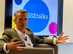 Andy Haldane speaking at #SSEtalks