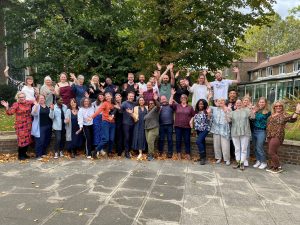 A group photo of some of the SSE team