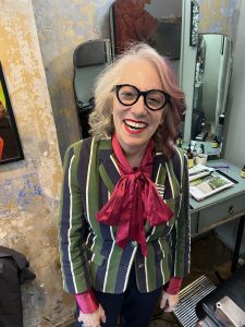 Startup School for Seniors co-Founder Suzanne Noble stands smiling into the camera